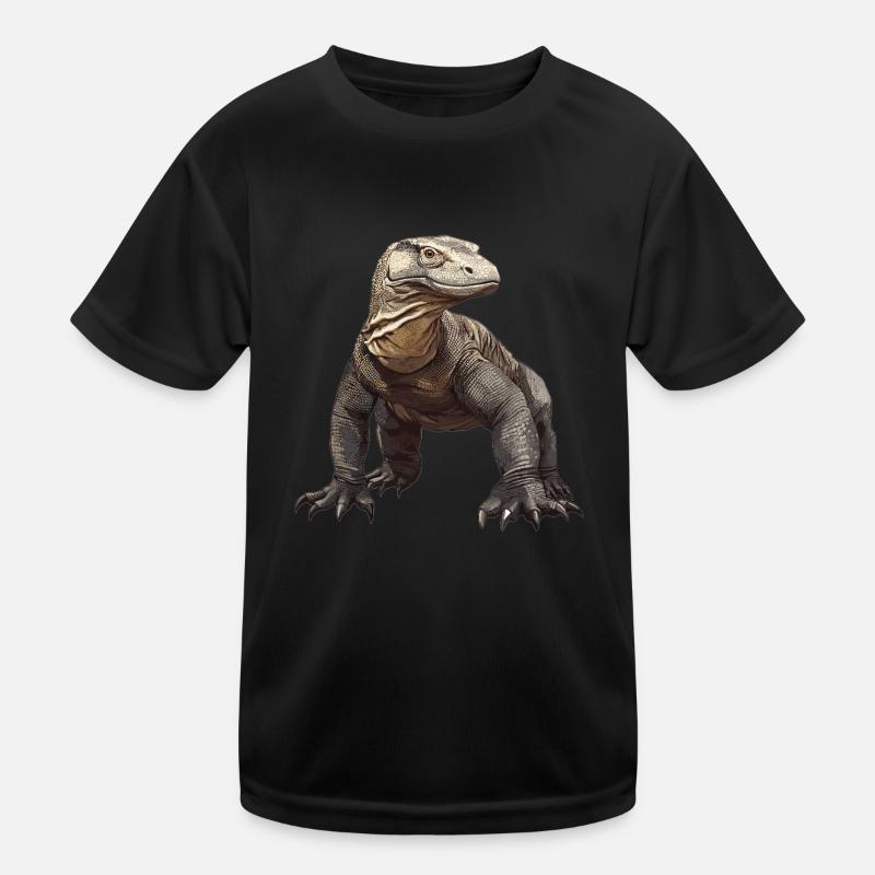 Komodowarane Komodowaran Kinder Funktions-T-Shirt