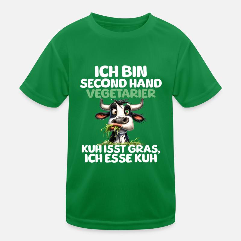 Végétarien d’occasion T-shirt sport Enfant