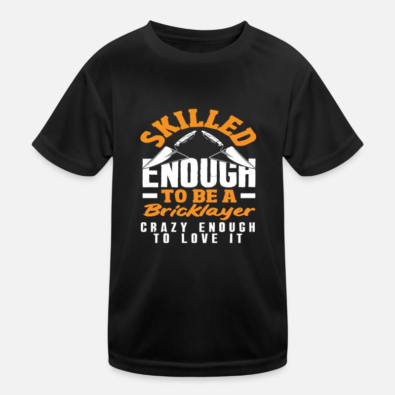 Mason Qualified Enough to Be a Mason Kids Functional T-Shirt