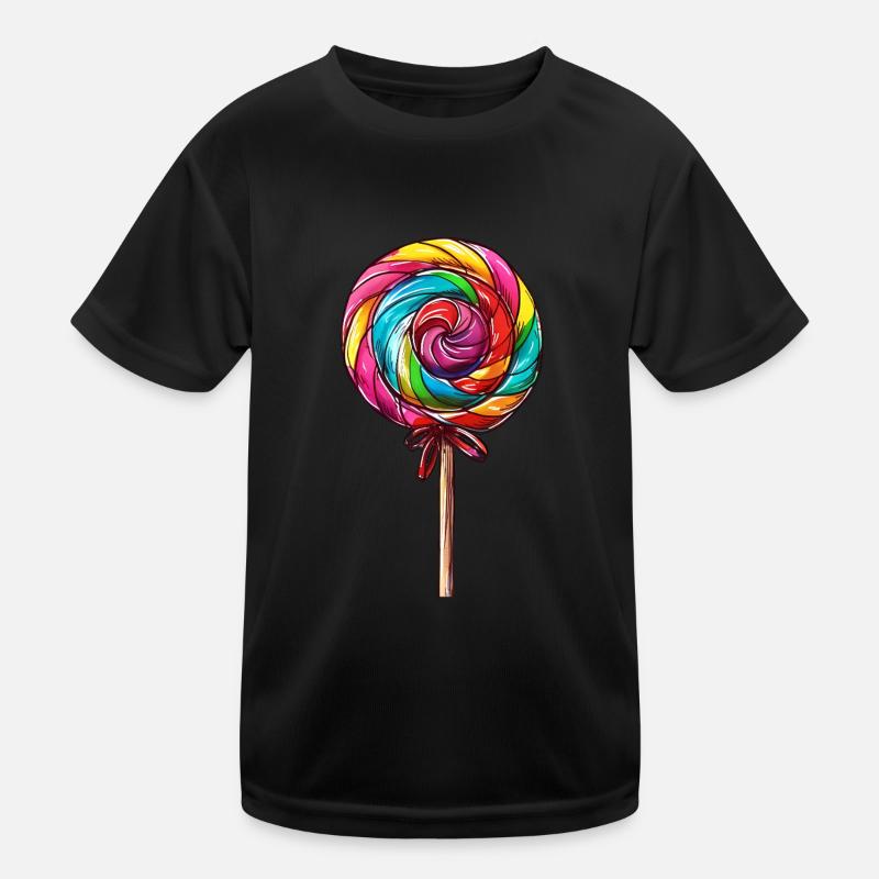 Funny Candy Confectionery Snacks Sweet Tooth Kids Functional T-Shirt