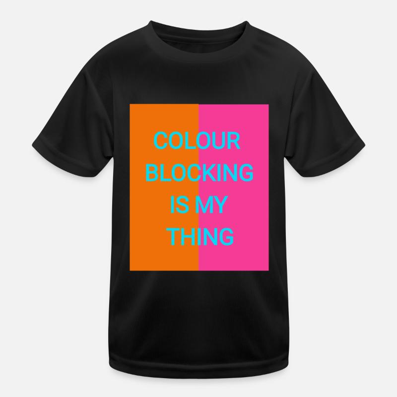 Farben mix Kinder Funktions-T-Shirt