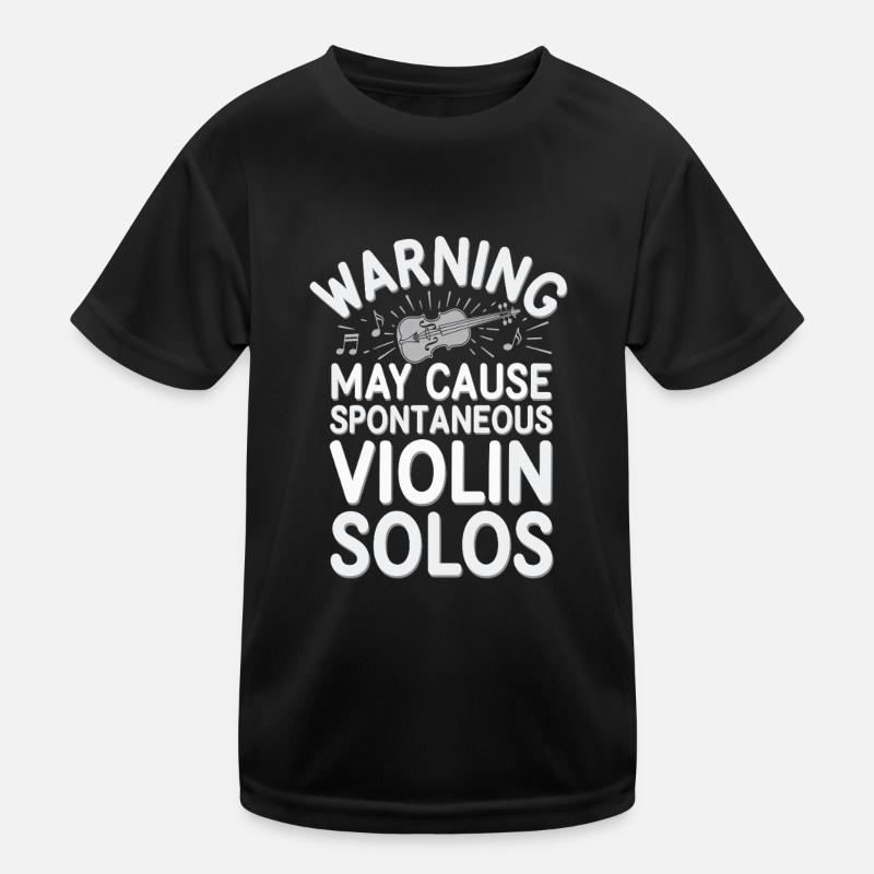 Violinists, String Instrument Musicians, Classical Music Kids Functional T-Shirt