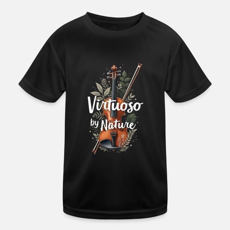 Violinists, String Instrument Musicians, Classical Music Kids Functional T-Shirt