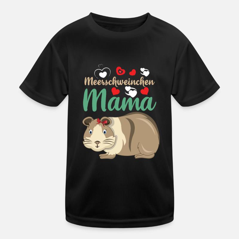 Cochon d’Inde Maman Amour sincère T-shirt sport Enfant
