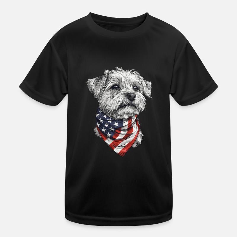 Maltesisch Kinder Funktions-T-Shirt