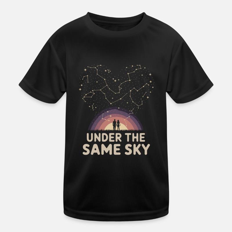 Observation des étoiles pour les couples Nuits romantiques T-shirt sport Enfant