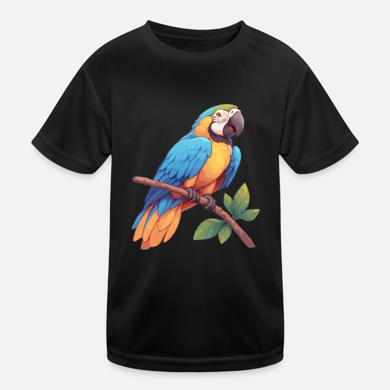 Macaw's Era Kids Functional T-Shirt