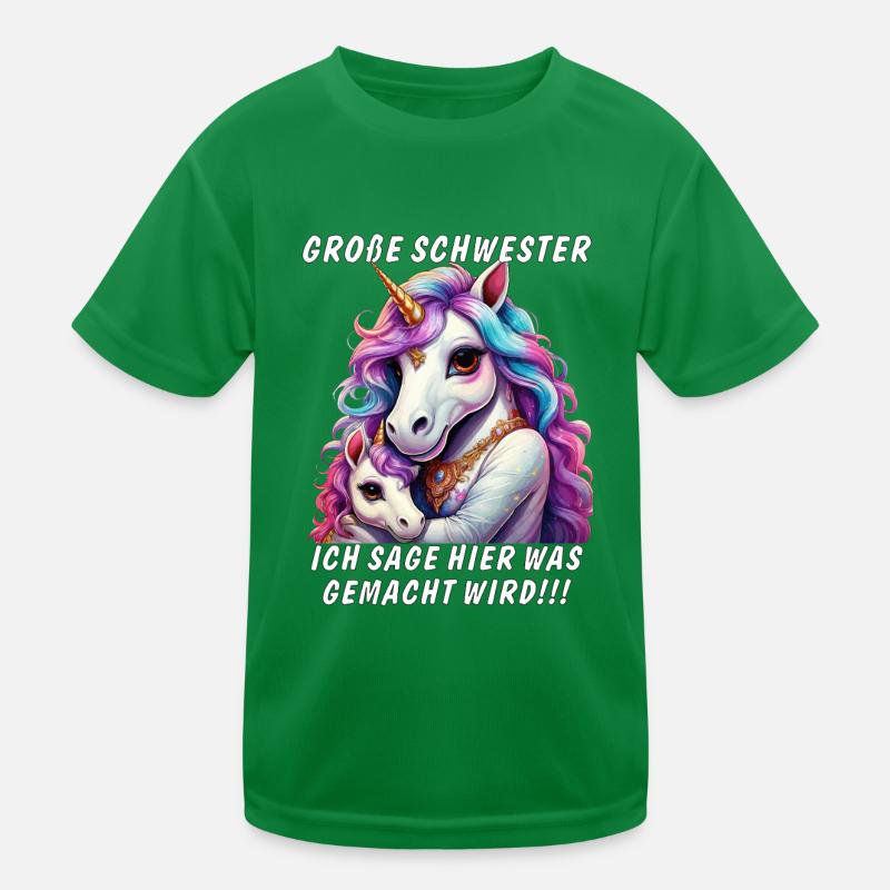 GRANDE SŒUR LICORNE T-shirt sport Enfant