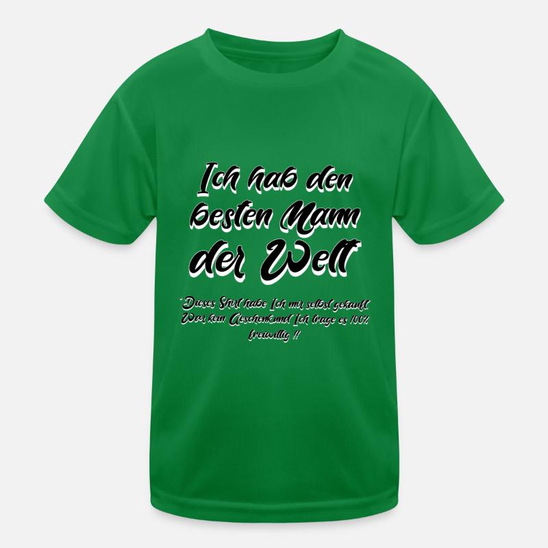 Ich habe den besten Mann der Welt Kinder Funktions-T-Shirt