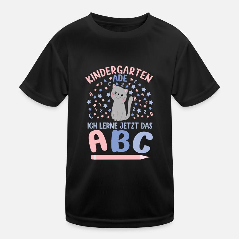 Bye Bye Kindergarten Kita Abgänger 2026 Mädchen Kinder Funktions-T-Shirt