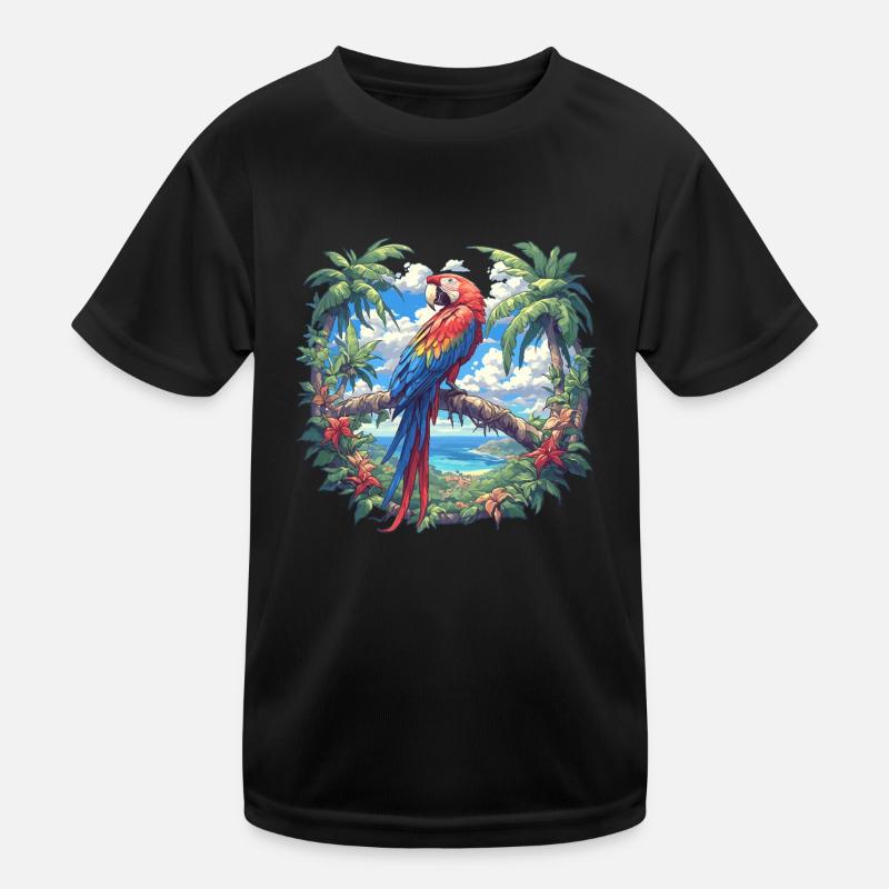 Macaw's Era Kids Functional T-Shirt