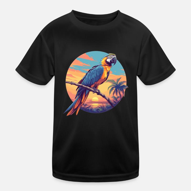 Macaw's Era Kids Functional T-Shirt