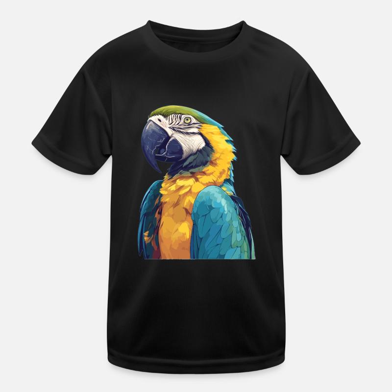 Macaw's Era Kids Functional T-Shirt