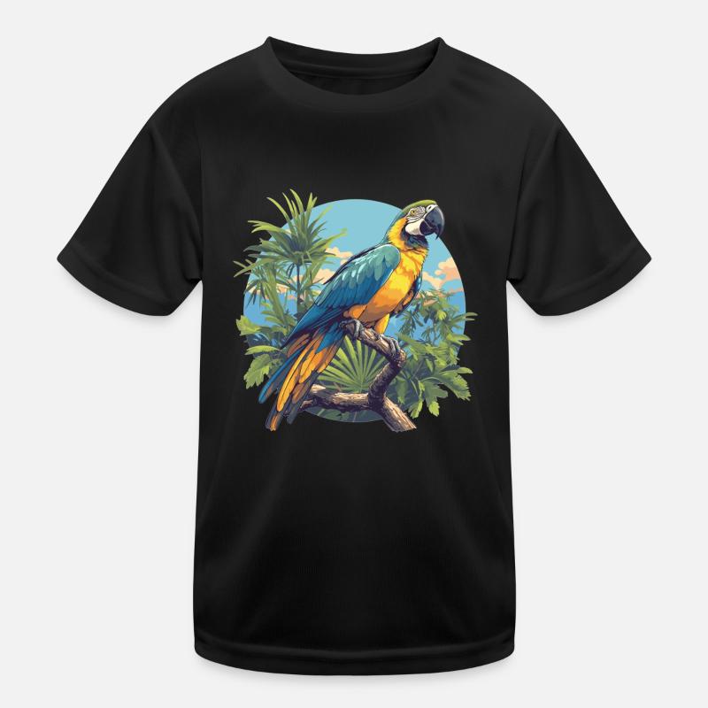 Macaw's Era Kids Functional T-Shirt