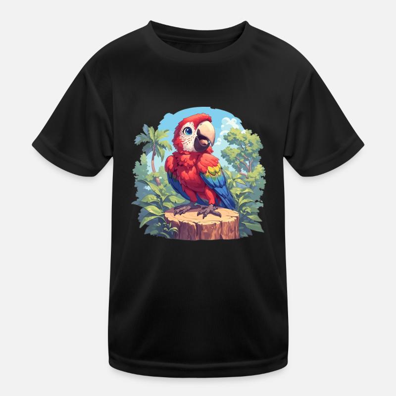 Macaw's Era Kids Functional T-Shirt