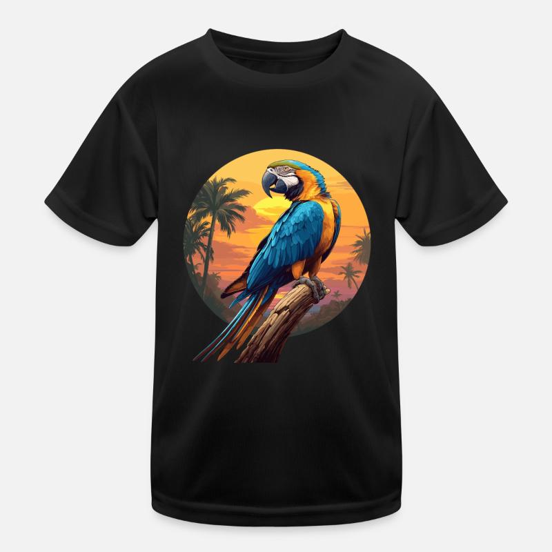 Macaw's Era Kids Functional T-Shirt