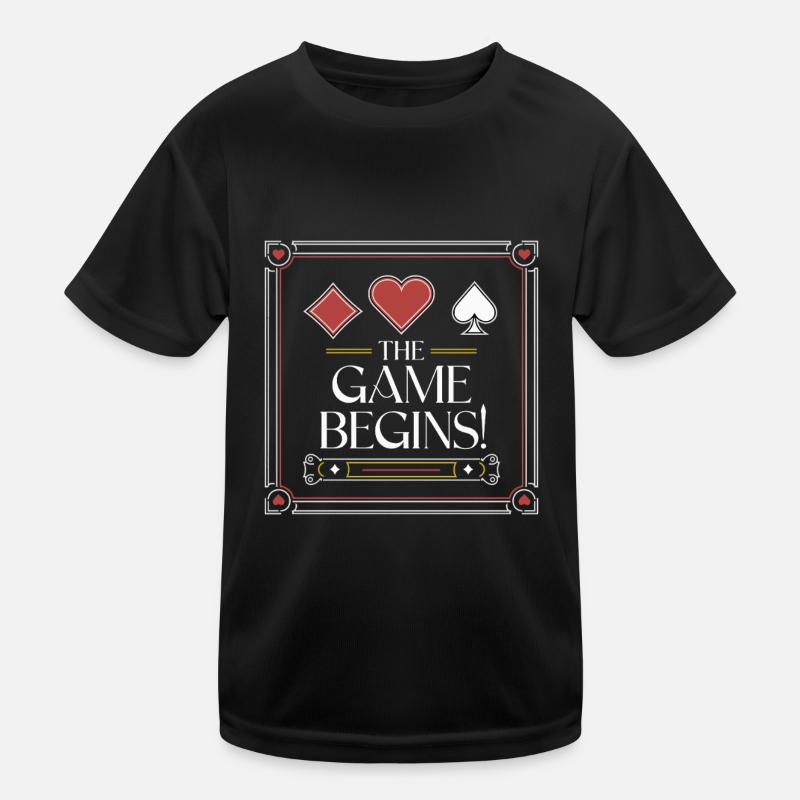 PLAYING CARD Kids Functional T-Shirt