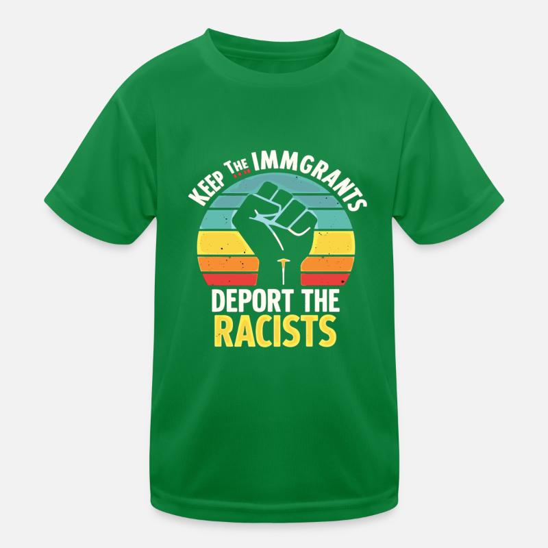 Antiracisme Diversité, justice et égalité T-shirt sport Enfant
