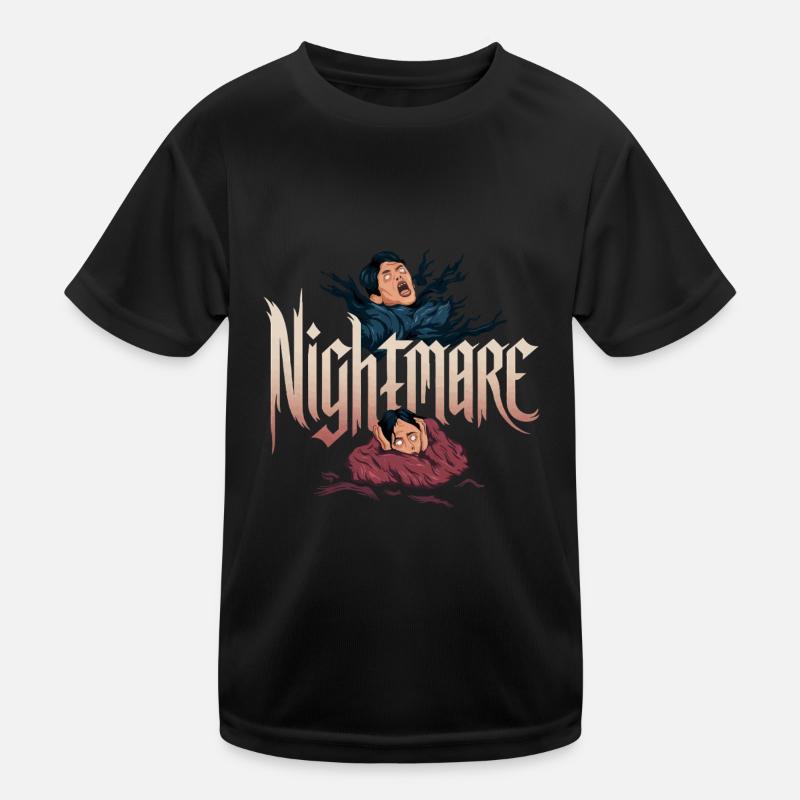 NIGHTMARE Kinder Funktions-T-Shirt