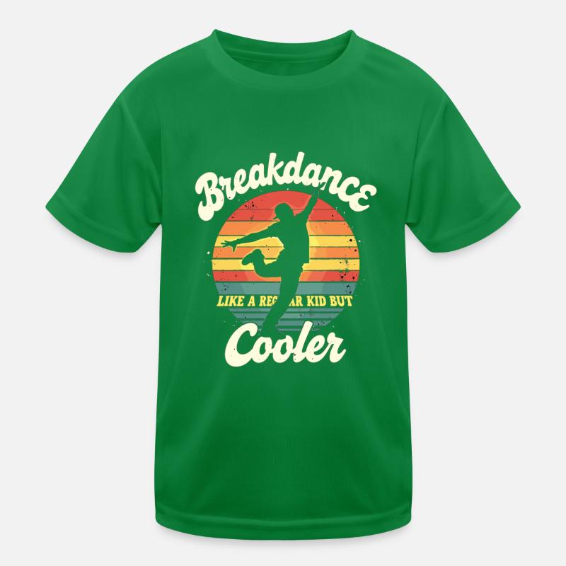 Breakdance Kid Breakdancer Retro Dance B-Boys T-shirt sport Enfant