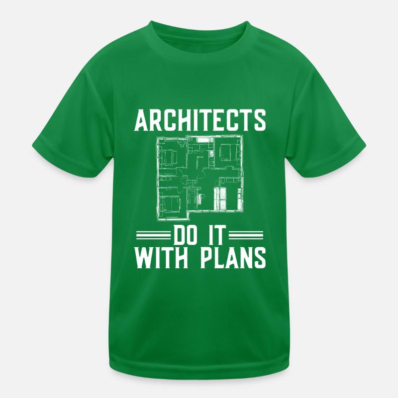 Architecte Architecture Cadeau Étudiant en architecture T-shirt sport Enfant