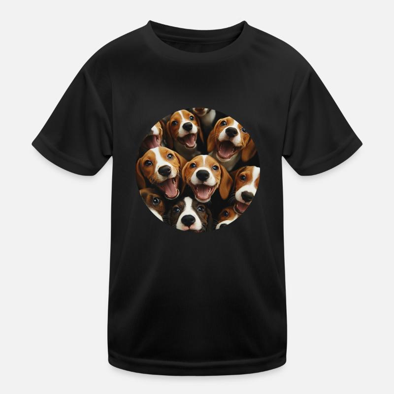 Beagle Kinder Funktions-T-Shirt