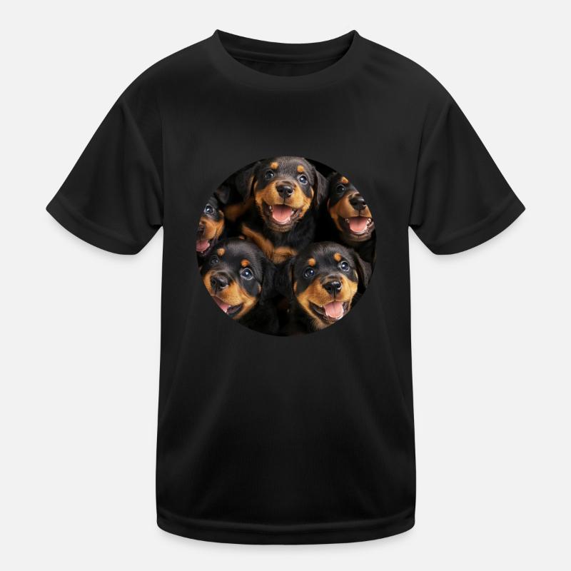 Rottweiler Kinder Funktions-T-Shirt