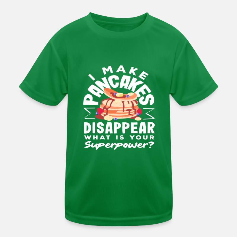 Ich Lasse Pfannkuchen Verschwinden Kinder Funktions-T-Shirt