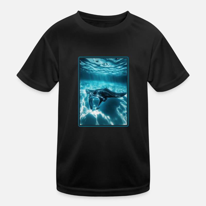 Mantas Manta Rochen Kinder Funktions-T-Shirt