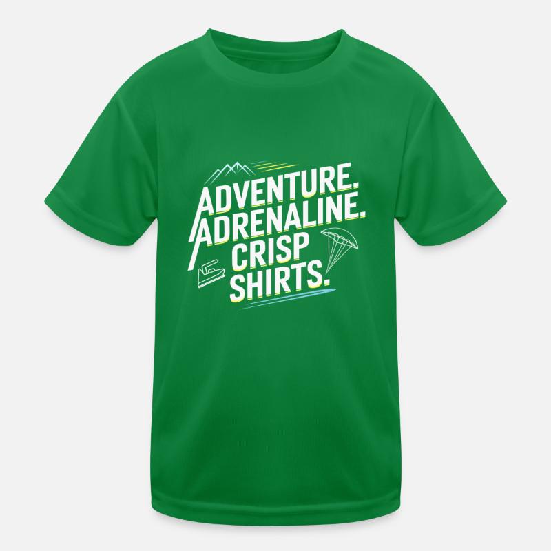 Repassage extrême Compétitif Drôle T-shirt sport Enfant