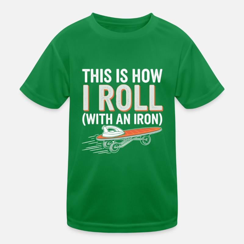 Repassage extrême Compétitif Drôle T-shirt sport Enfant