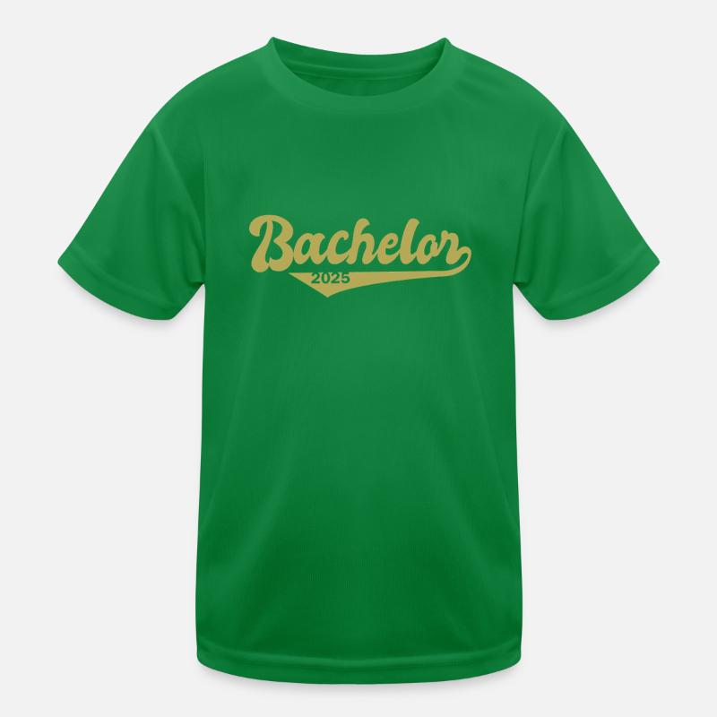 Bachelor 2025 Graduation Graduation Kids Functional T-Shirt