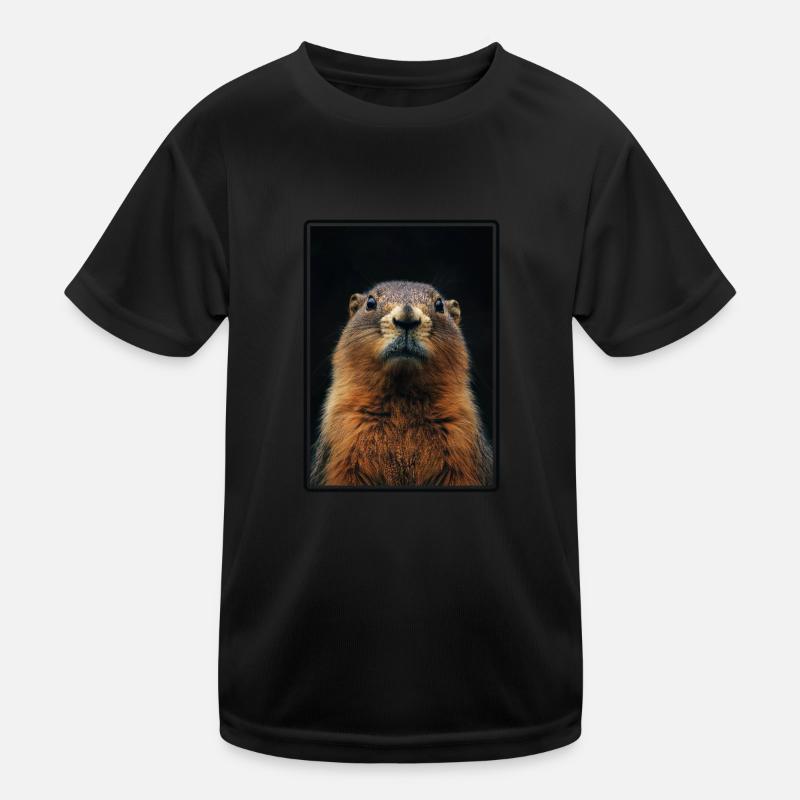 Marmots Groundhog Kids Functional T-Shirt