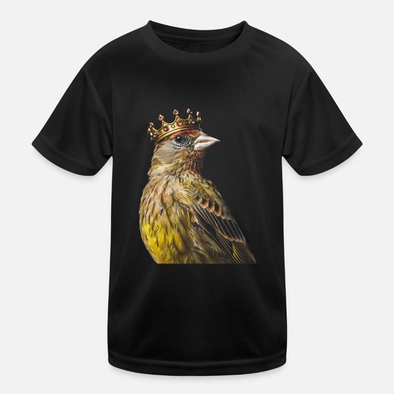 Finch Bird Kinder Funktions-T-Shirt
