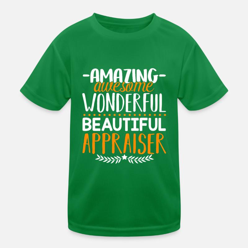 Appraiser Amazing Appraiser Kids Functional T-Shirt