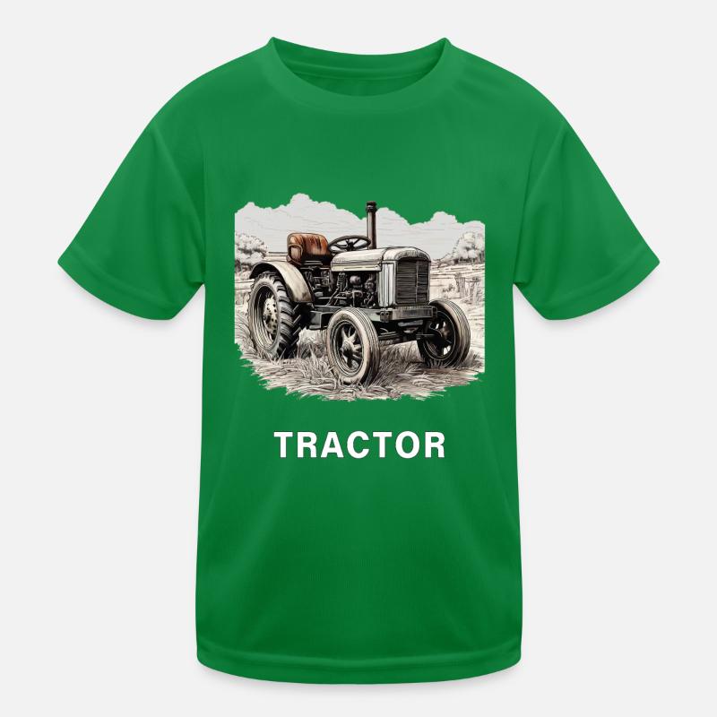 TRAKTOR Kinder Funktions-T-Shirt