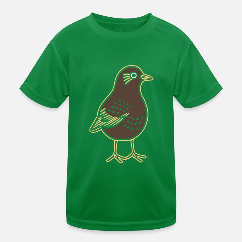 Waldschnepfe Kinder Funktions-T-Shirt
