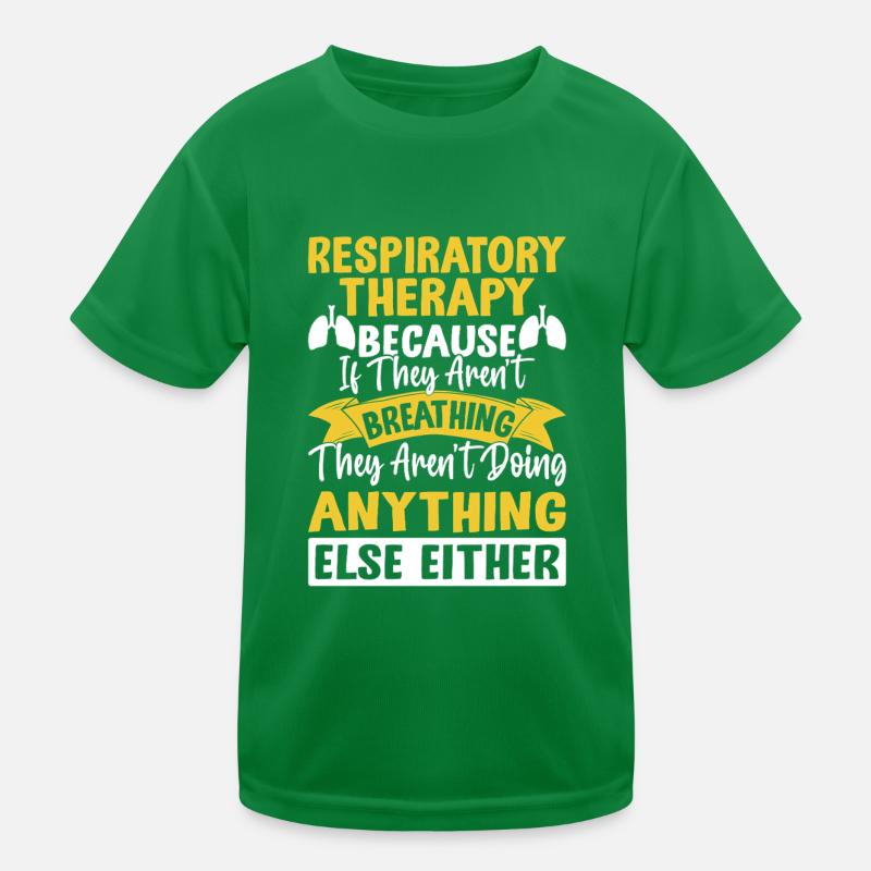 S’ils ne respirent pas Inhalothérapeute T-shirt sport Enfant