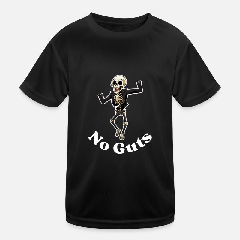 No Guts - Kids Functional T-Shirt - black