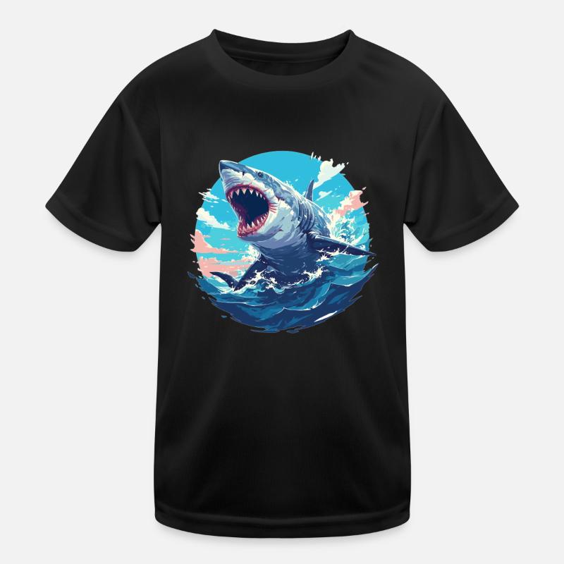 Haie Hai Kinder Funktions-T-Shirt