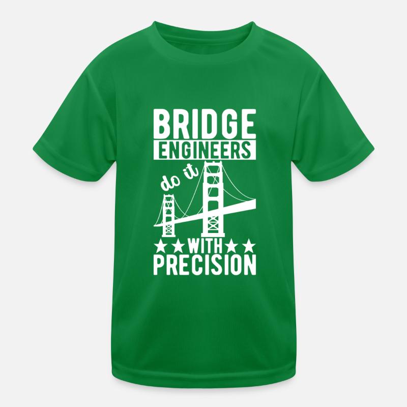 Ingénieur des ponts Construction de ponts T-shirt sport Enfant