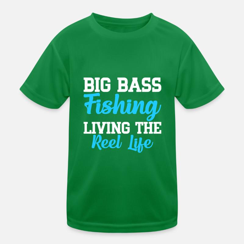 Pêche au gros bar T-shirt sport Enfant