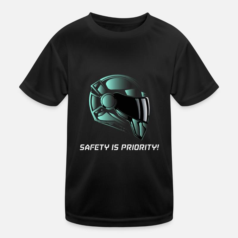 SAFETY IS PRIORITY Kids Functional T-Shirt
