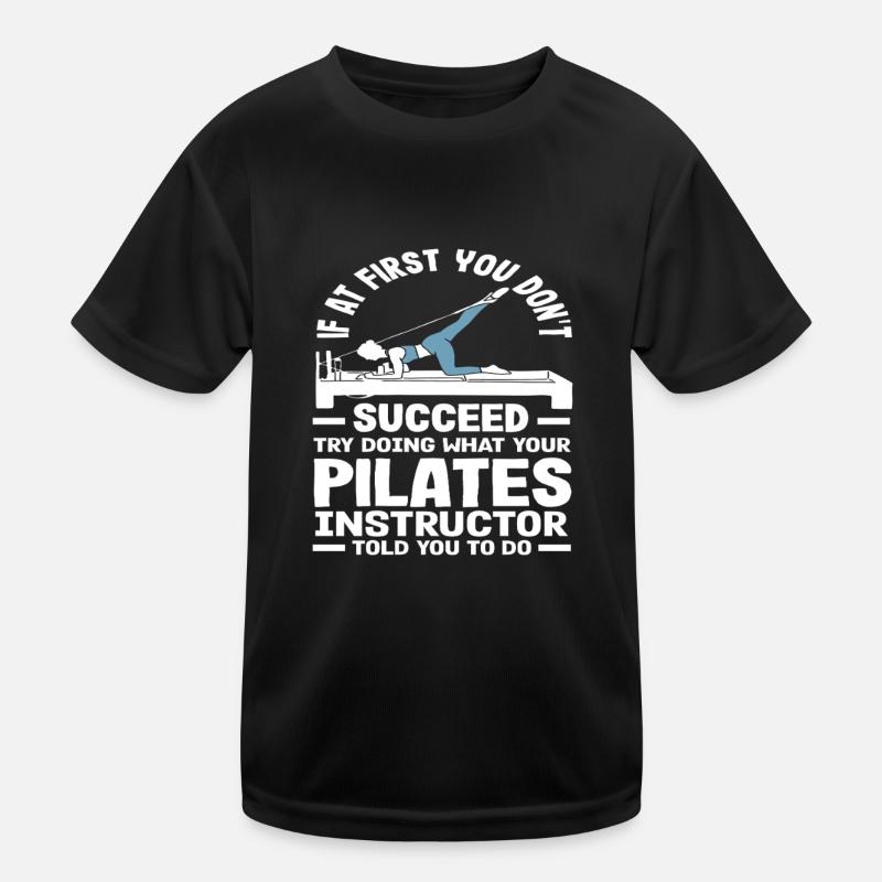Pilates Success With Instructor Instructions Kids Functional T-Shirt