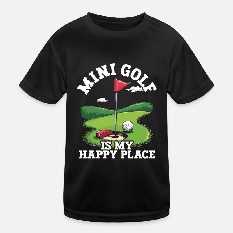Golf Golf Golf Golf Parcours de Golf T-shirt sport Enfant