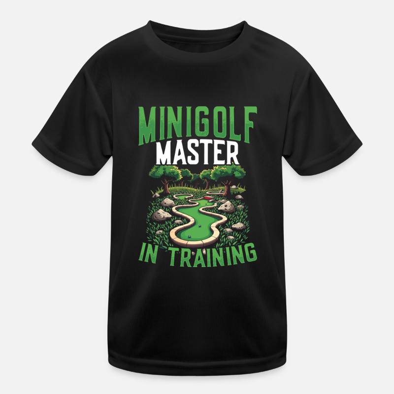 Golf Golf Golf Golf Parcours de Golf T-shirt sport Enfant