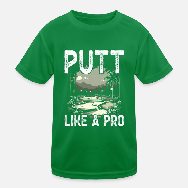 Golf Golf Golf Golf Parcours de Golf T-shirt sport Enfant