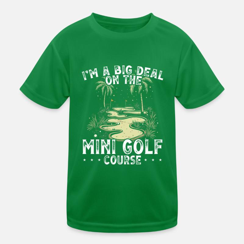 Golf Golf Golf Golf Parcours de Golf T-shirt sport Enfant