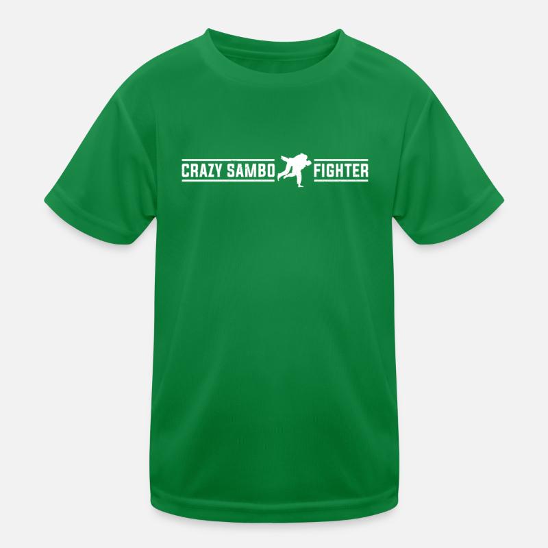 Sambo Arts Martiaux Sambo Fighter - Crazy Sambo T-shirt sport Enfant