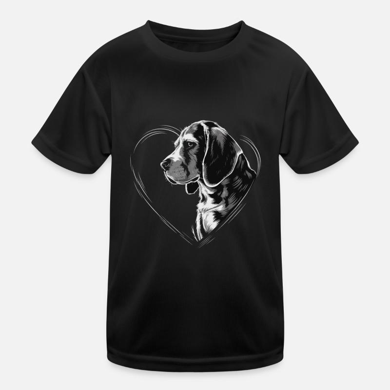 Beagle Kinder Funktions-T-Shirt